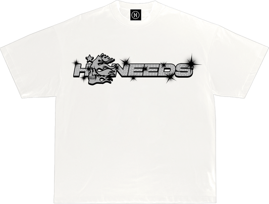 HN "DIAMOND" TEE WHITE